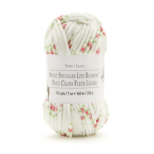 Sweet Snuggles Lite Blossom&#x2122; Yarn by Loops &#x26; Threads